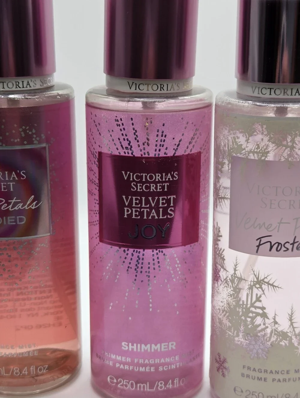 Victoria's Secret Velvet Petals Mist Bundle  8PC New!